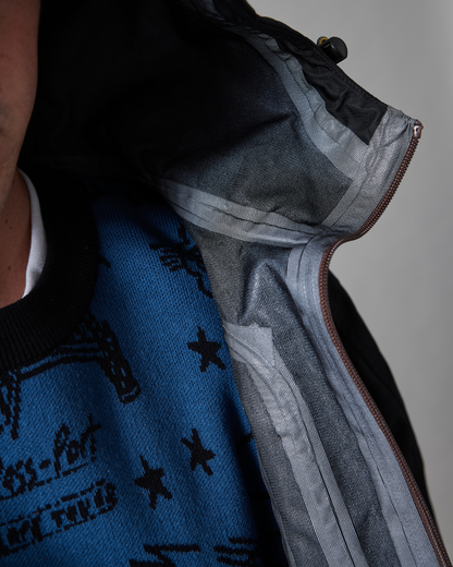 Passport Workers Rain Jacket - Black