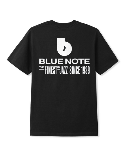 BUTTER GOODS | Blue Note Finest Logo Tee - Black