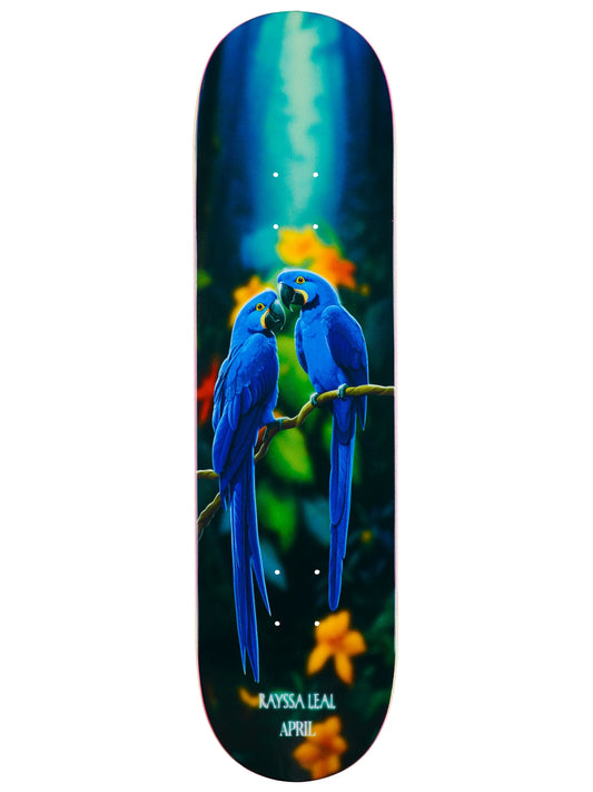 APRIL Rayssa Blue Macaw Deck 8.25"
