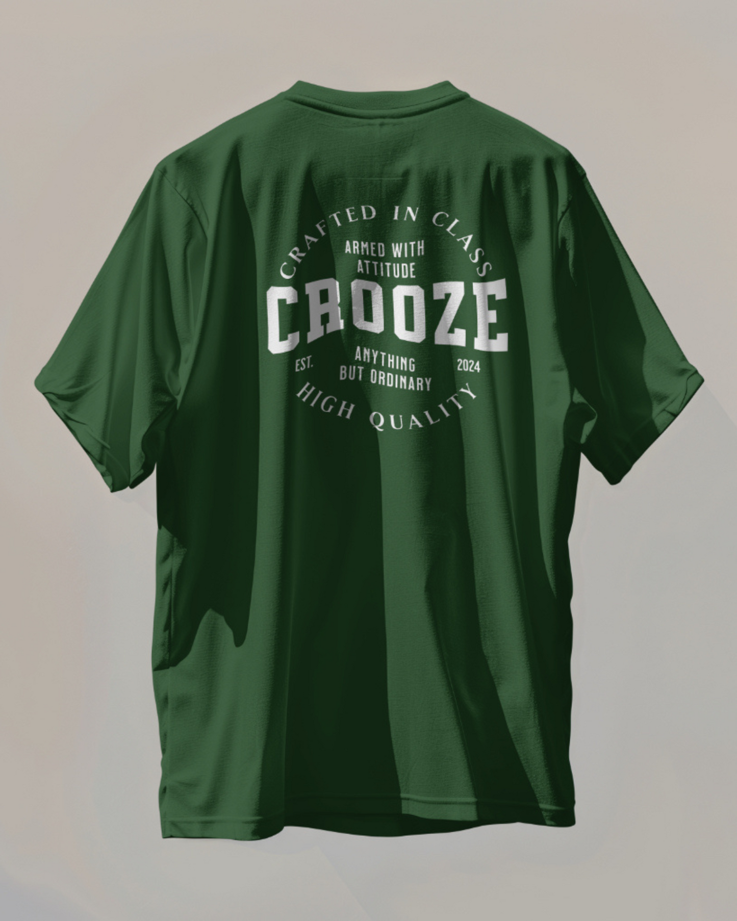 CROOZE Impress Premium Tee - Forest Green