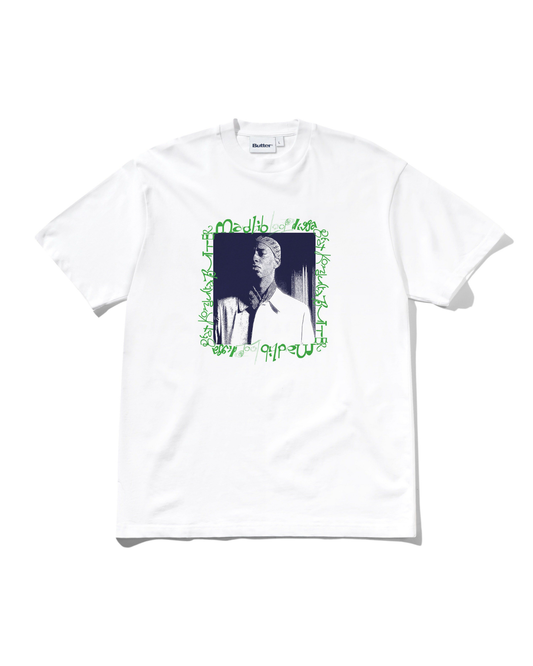 BUTTER GOODS x MADLIB Loop Digga Tee - White
