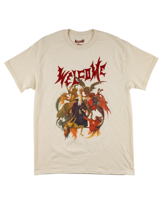 WELCOME Torment Tee - Bone