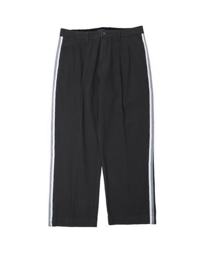 Passport Herringbone Leagues Club Stripe Pant - Vintage Black
