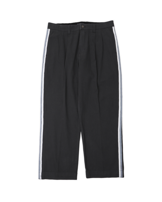 Passport Herringbone Leagues Club Stripe Pant - Vintage Black