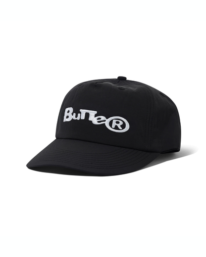 BUTTER GOODS Registered 5-Panel  Cap - Black