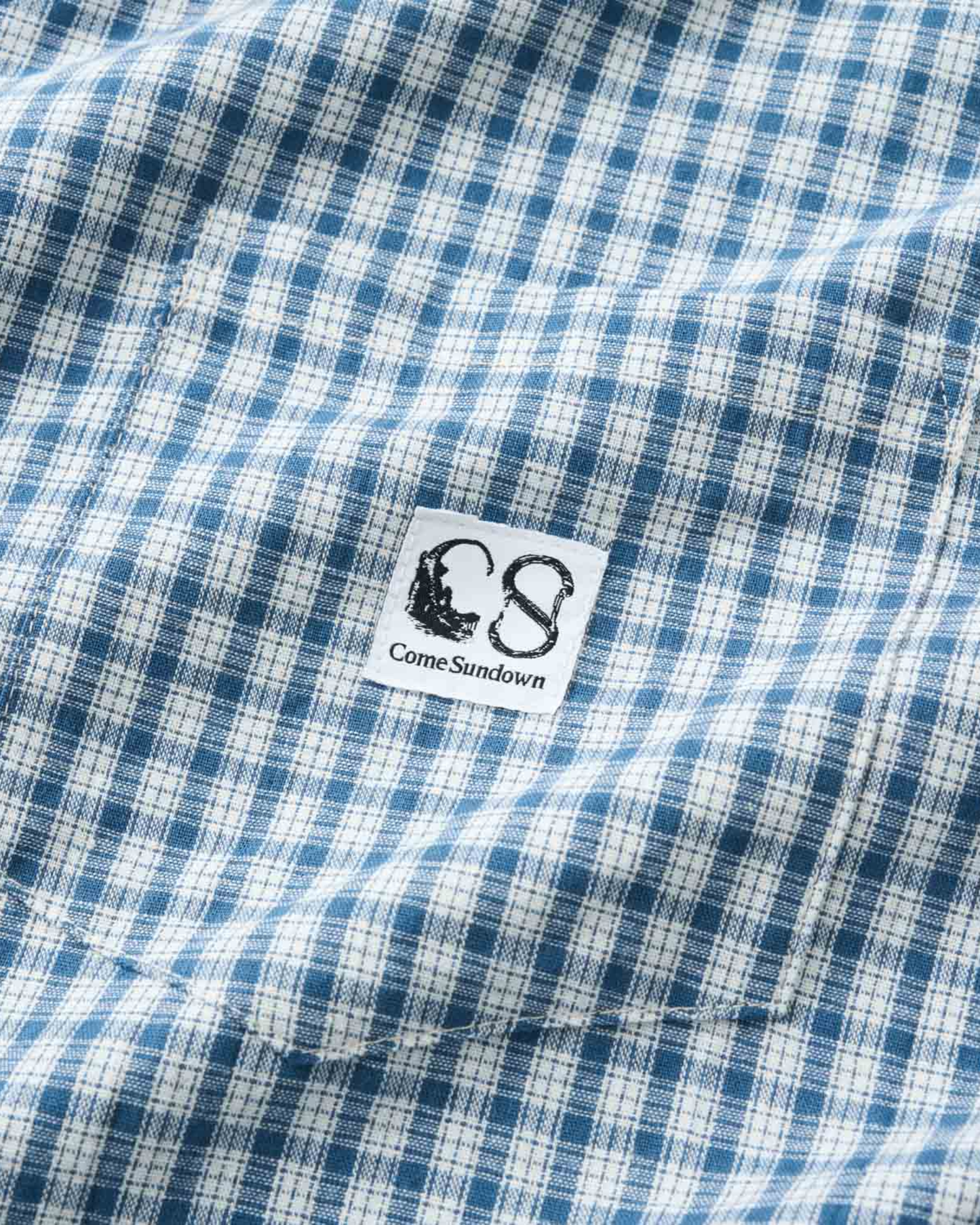 COME SUNDOWN Found Missing Shirt - Blue/White