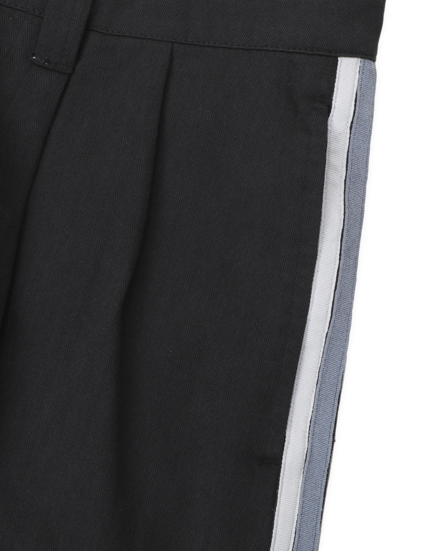 Passport Herringbone Leagues Club Stripe Pant - Vintage Black