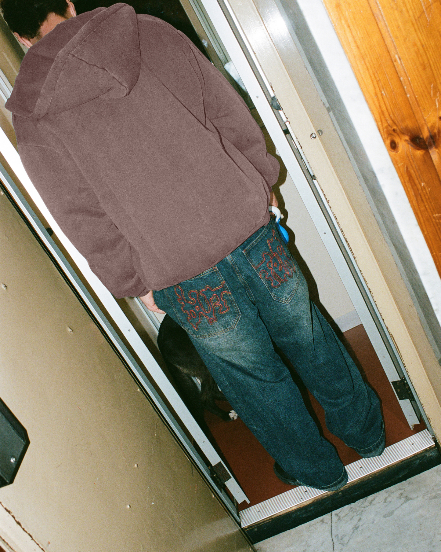 BUTTER GOODS Blotch Denim Jeans - Streaky Navy