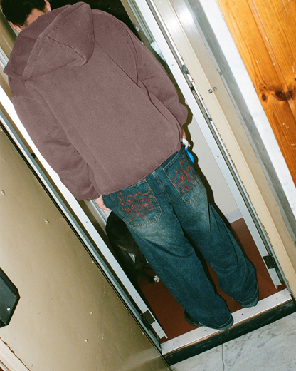 BUTTER GOODS Blotch Denim Jeans - Streaky Navy