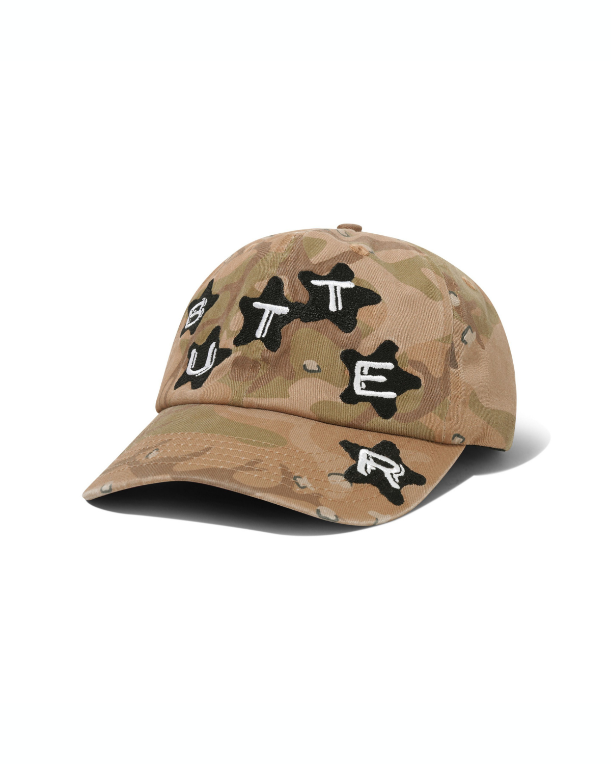 BUTTER GOODS Stars 6-Panel  Cap - Desert Camo