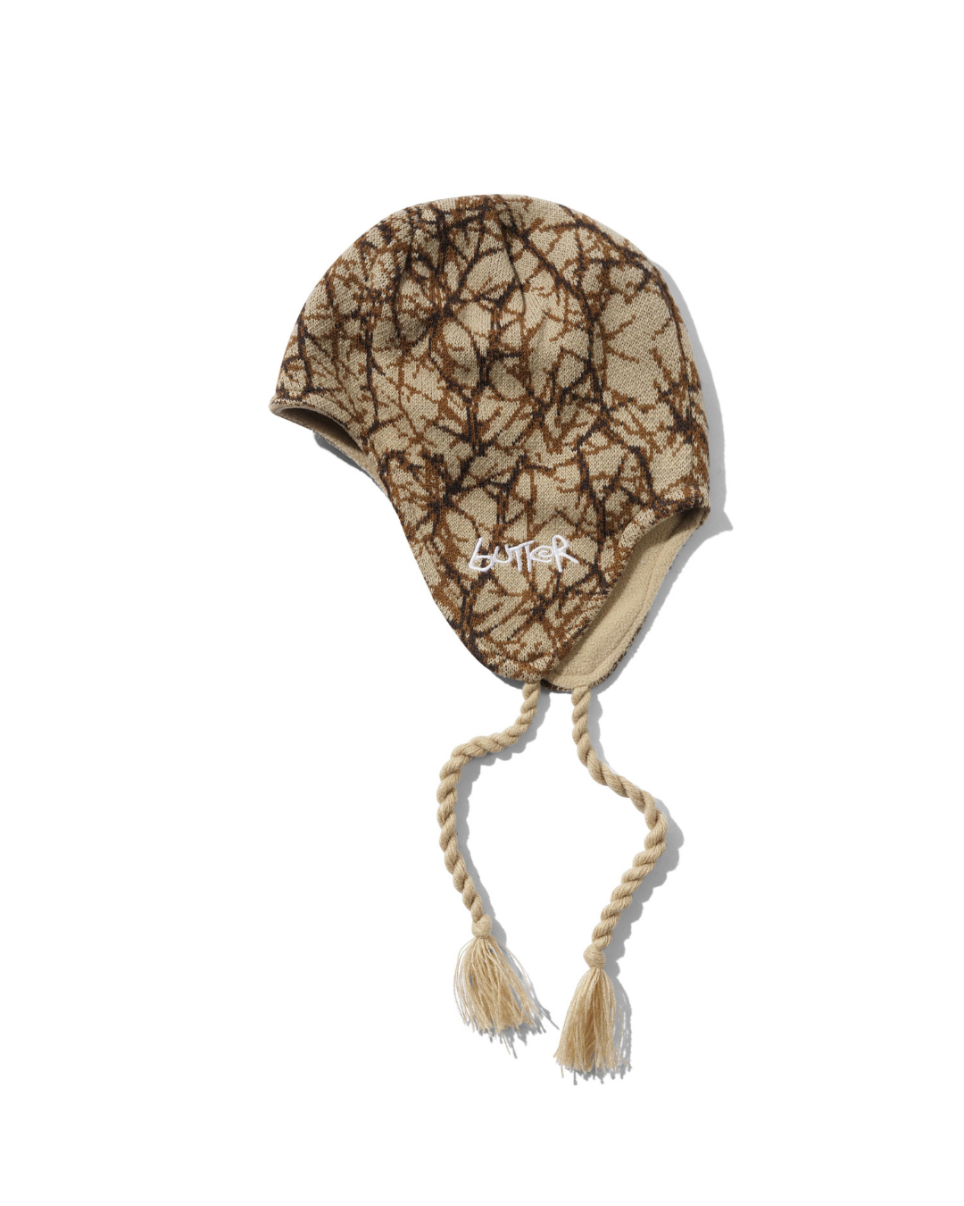 BUTTER GOODS Ear Flap Beanie - Thorn