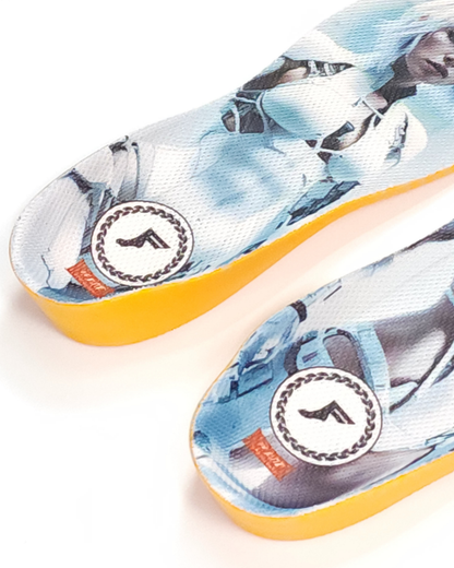 FP Gamechanger Pro Sport Hi Insoles - Cyborg