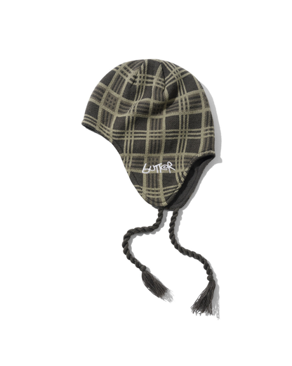 BUTTER GOODS Ear Flap Beanie - Plaid