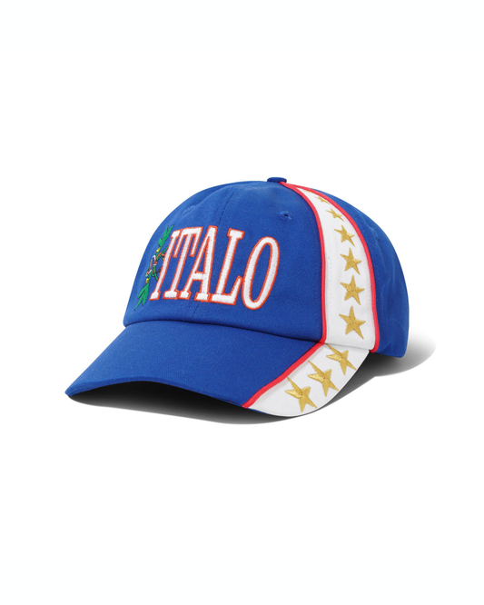 BUTTER GOODS Italo 6-Panel  Cap - Blue
