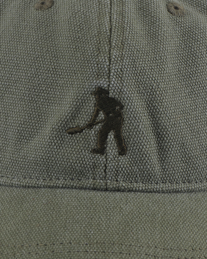 Passport Solid Leagues Cap - Washed Dark Military