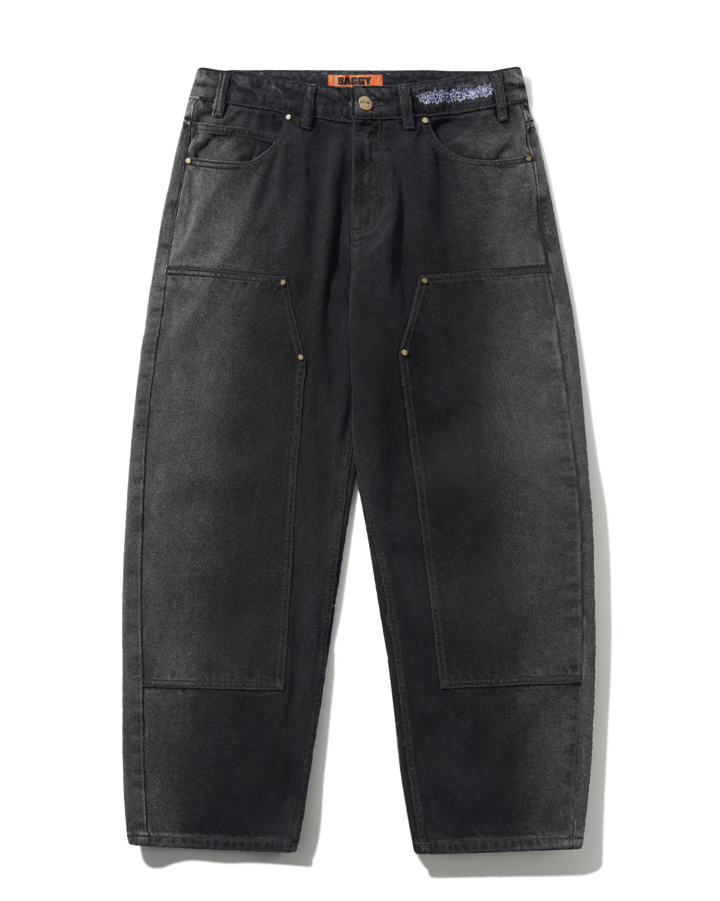 BUTTER GOODS Bronco Denim Jeans - Washed Black