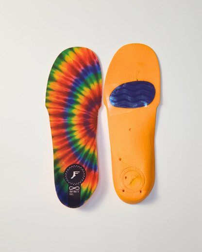 FP Gamechanger Pro Mid Infinity Foam Insoles - Tie Dye