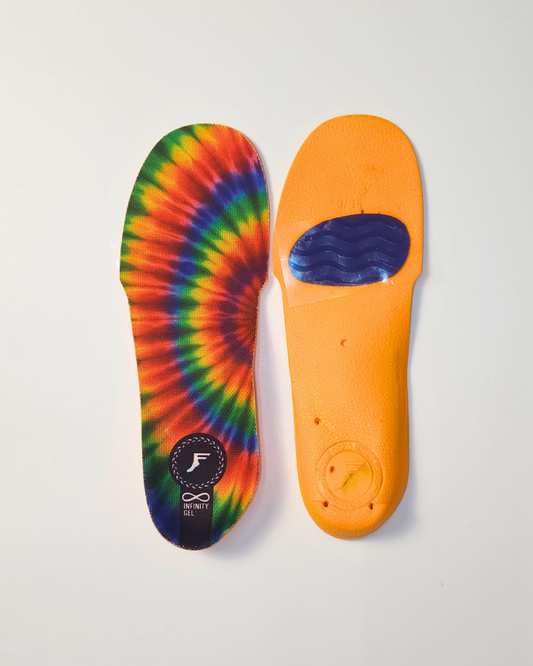 FP Gamechanger Pro Mid Infinity Foam Insoles - Tie Dye