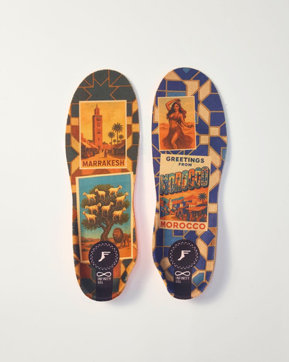 FP Gamechanger Pro Hi Infinity Foam Insoles - Nassim Lachab "Morocco"