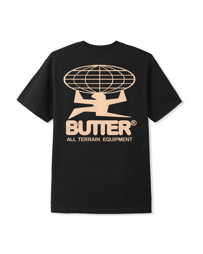 BUTTER GOODS All Terrain Tee - Black