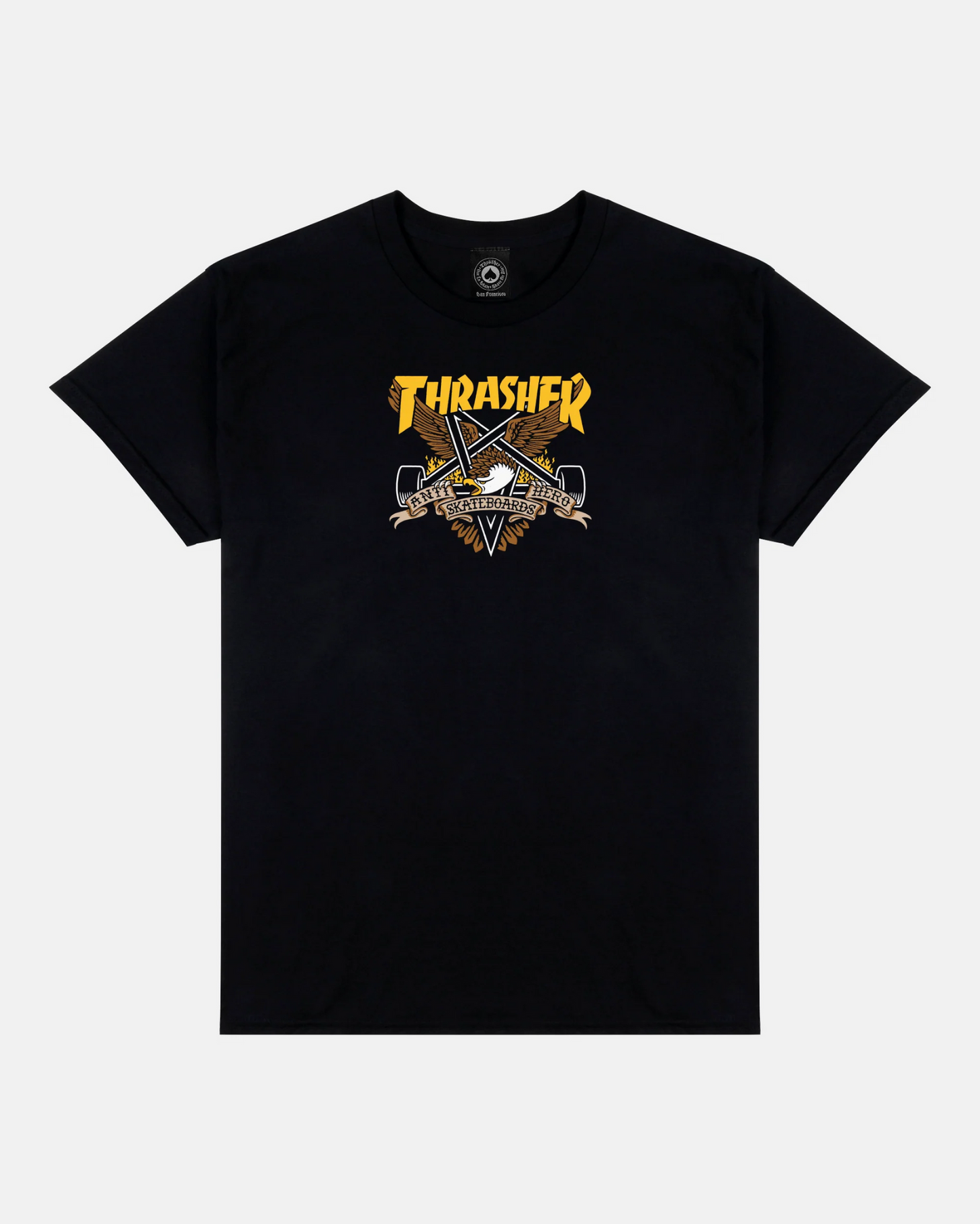 THRASHER x Anti Hero Eaglegram Tee - Black