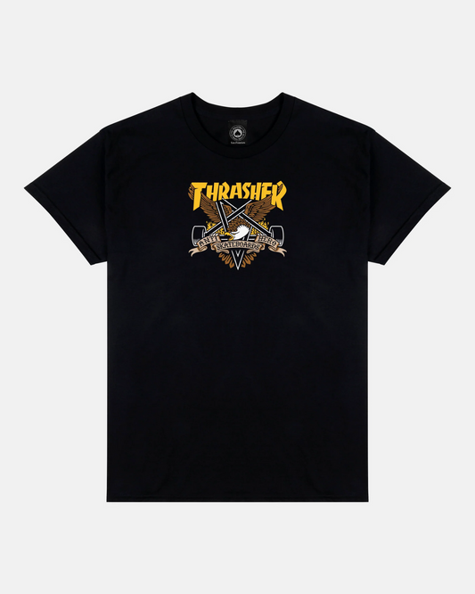 เสื้อยืด THRASHER Black Ice - สีกรมท่า