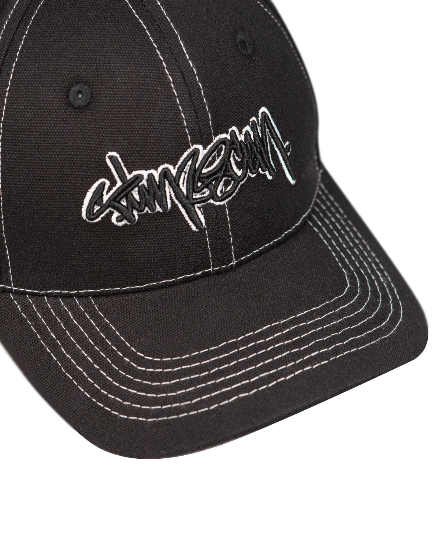 TIMESCAN Script Cap - Black
