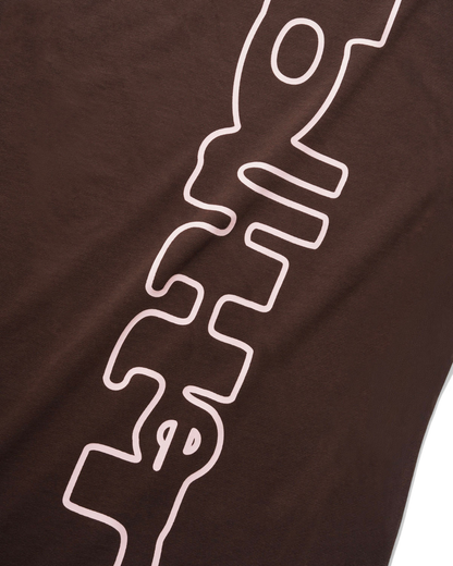 BUTTER GOODS Warped Tee - Chestnut