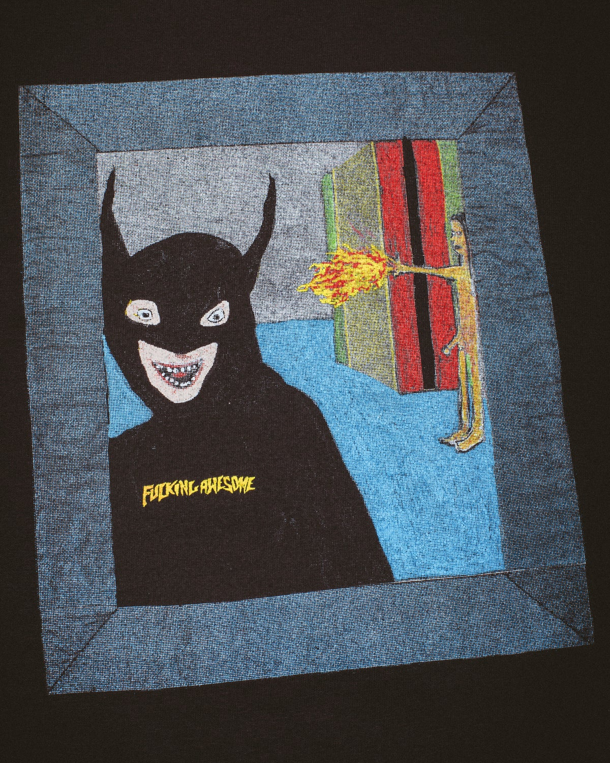 FUCKING AWESOME Welcome To Funky Town Tee - Black