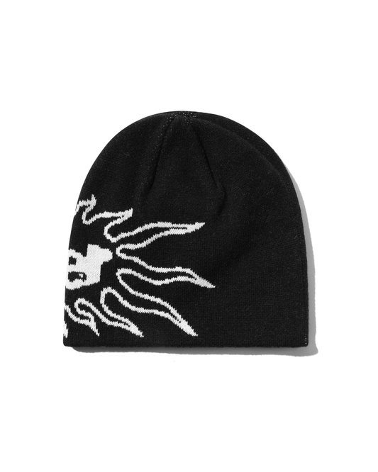 BUTTER GOODS Solar Skully Beanie - Black