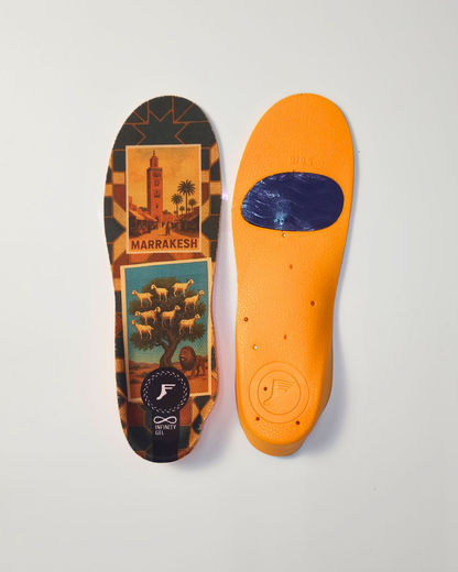 FP Gamechanger Pro Hi Infinity Foam Insoles - Nassim Lachab "Morocco"