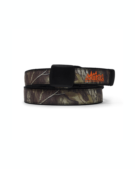 BUTTER GOODS Equipment Woven Belt - Forest Camo