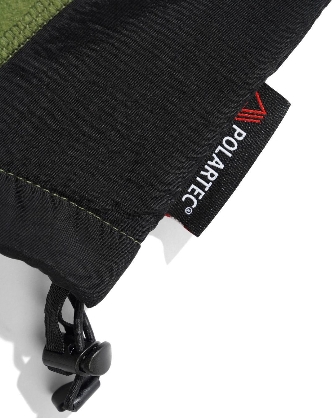 BUTTER GOODS Polartec 1/4 Zip Pullover - Army