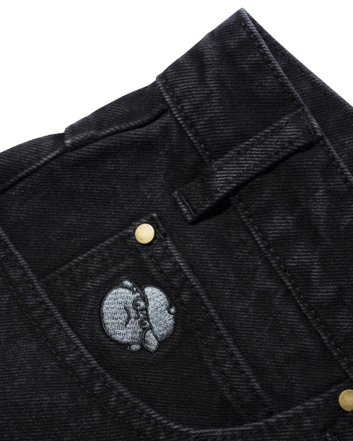 BUTTER GOODS Santosuosso Denim Jeans - Flat Black
