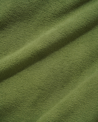 BUTTER GOODS Polartec 1/4 Zip Pullover - Army