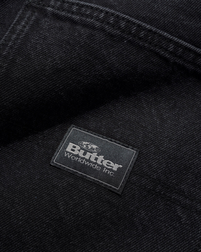 BUTTER GOODS Santosuosso Denim Jeans - Flat Black