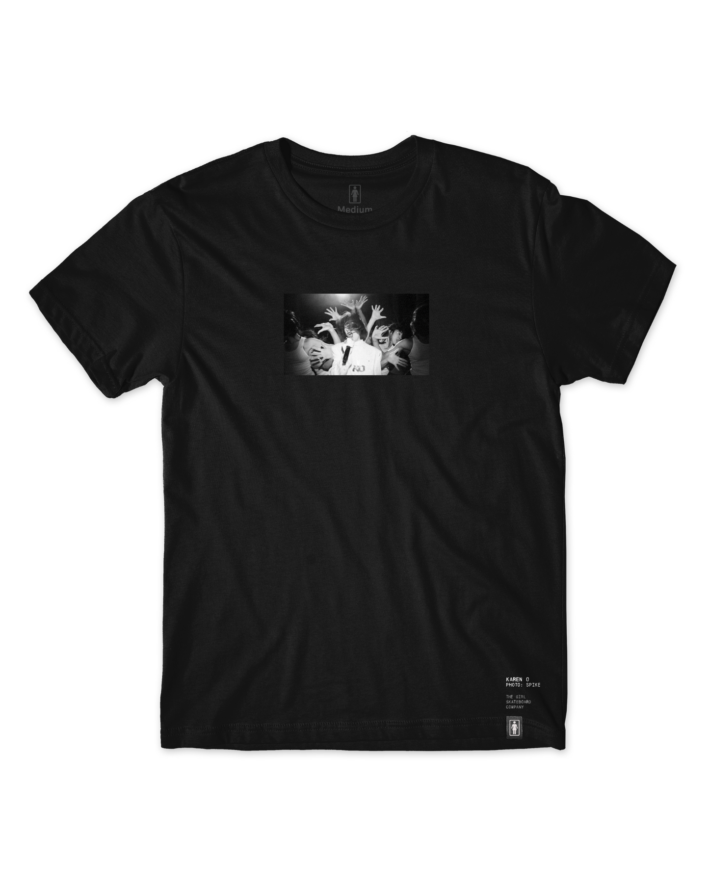 GIRL Karen O Tee - Black