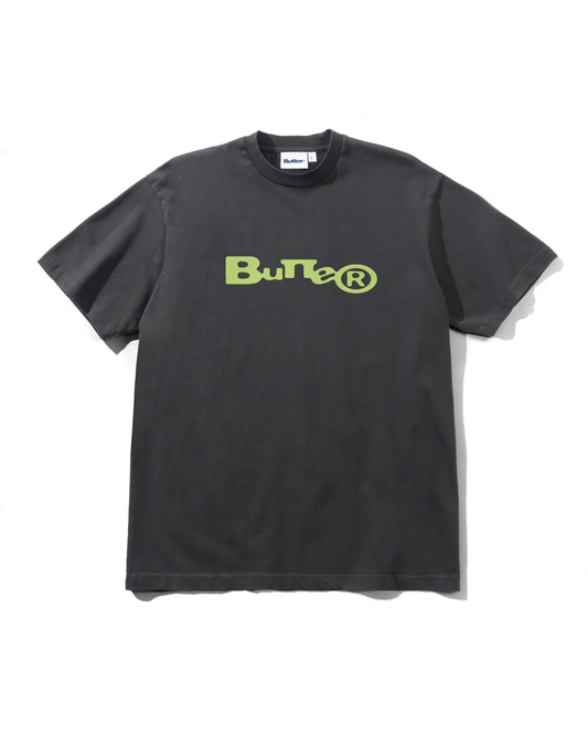 BUTTER GOODS Registered Tee - Washed Black