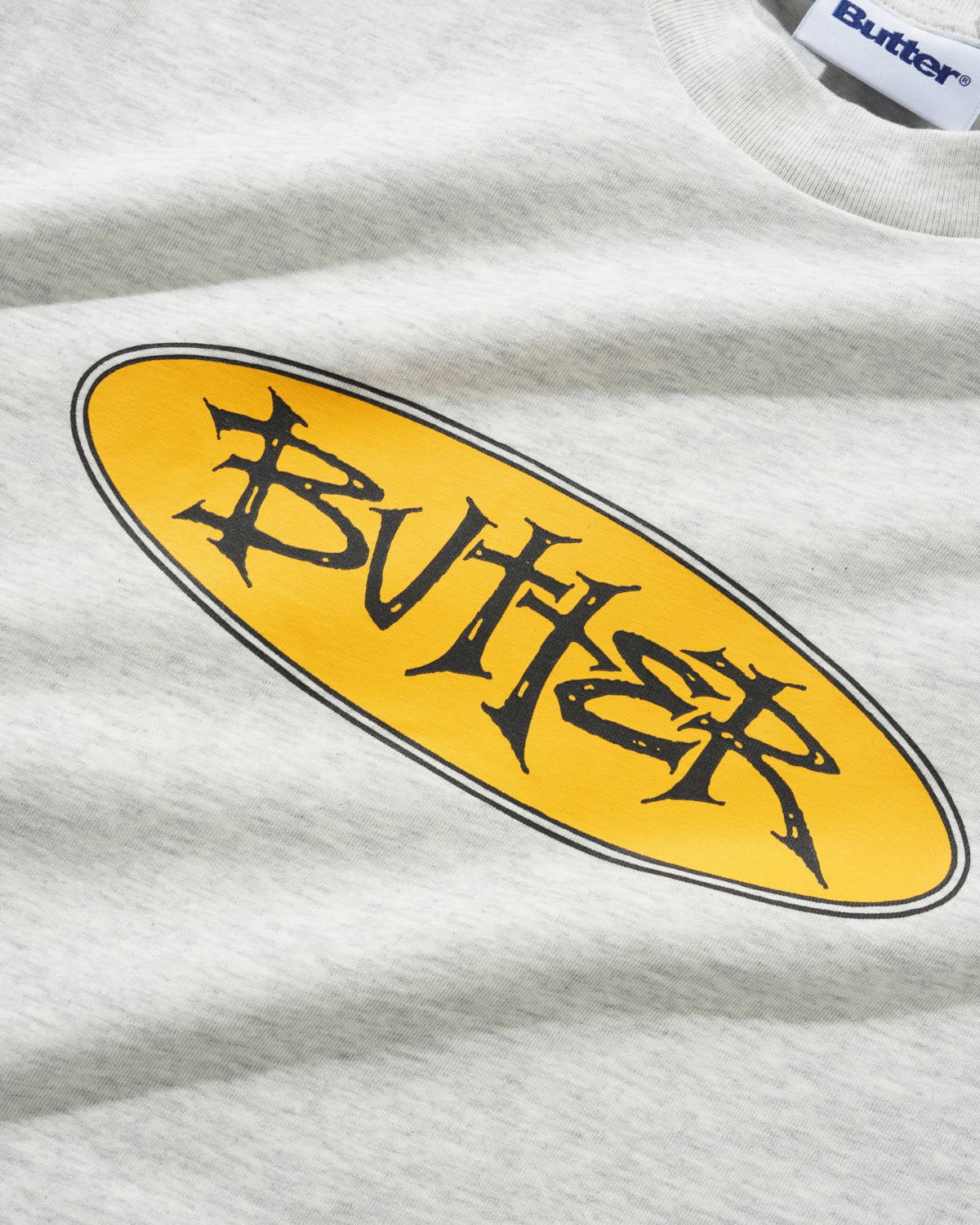 BUTTER GOODS Tide Tee - Ash
