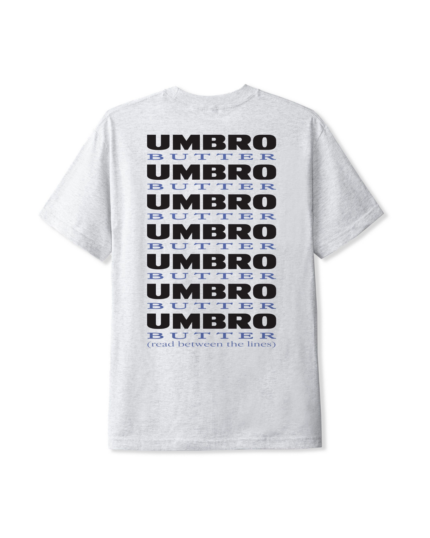 BUTTER GOODS | UMBRO Line Tee - Ash