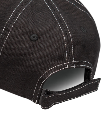 TIMESCAN Script Cap - Black