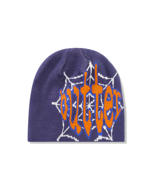 BUTTER GOODS Frenzy Skully Beanie - Navy