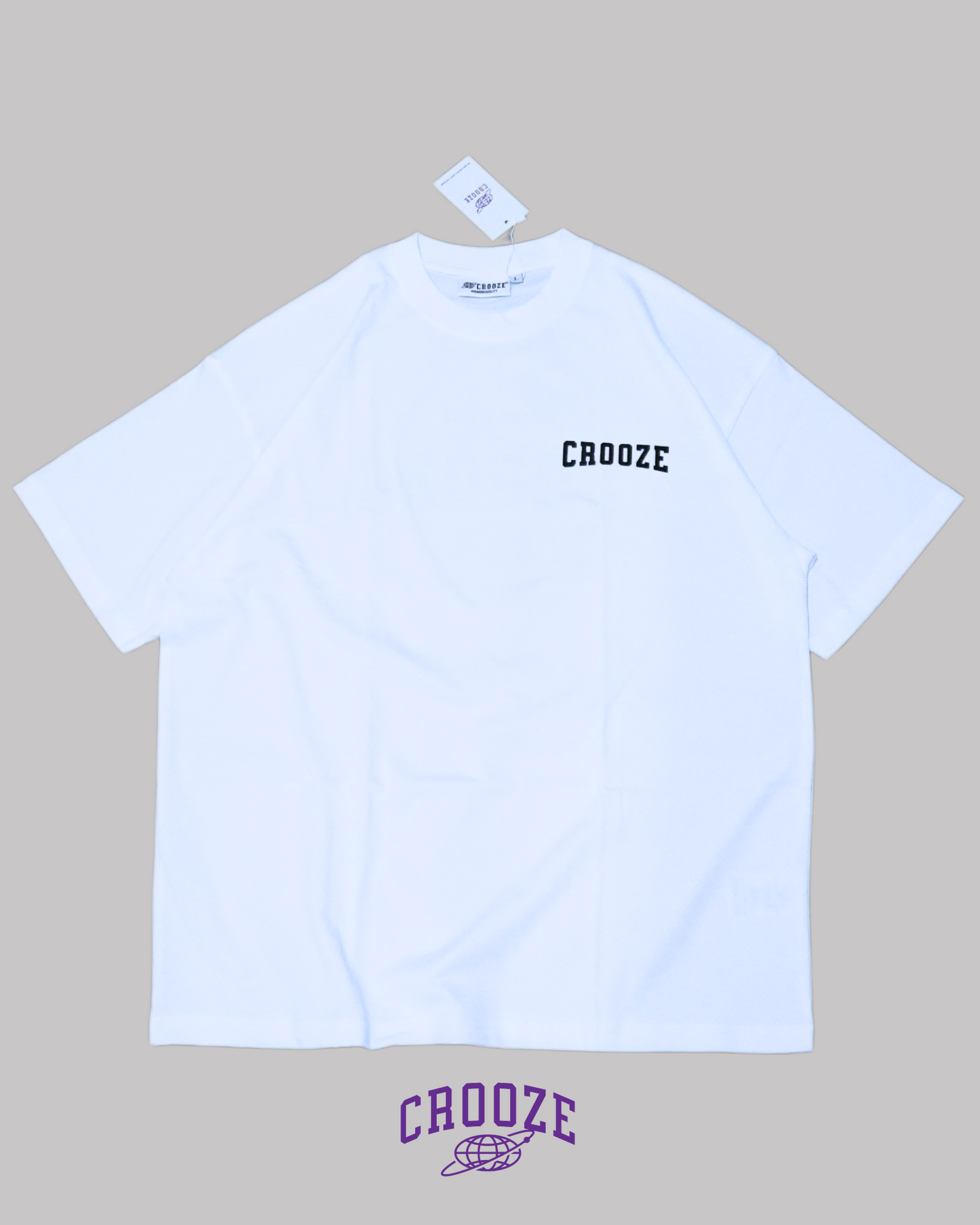 CROOZE Impress Premium Tee - White