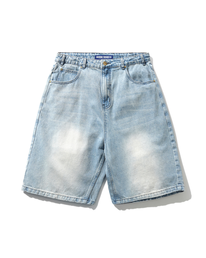 BUTTER GOODS Roach Denim Shorts - Distressed Indigo