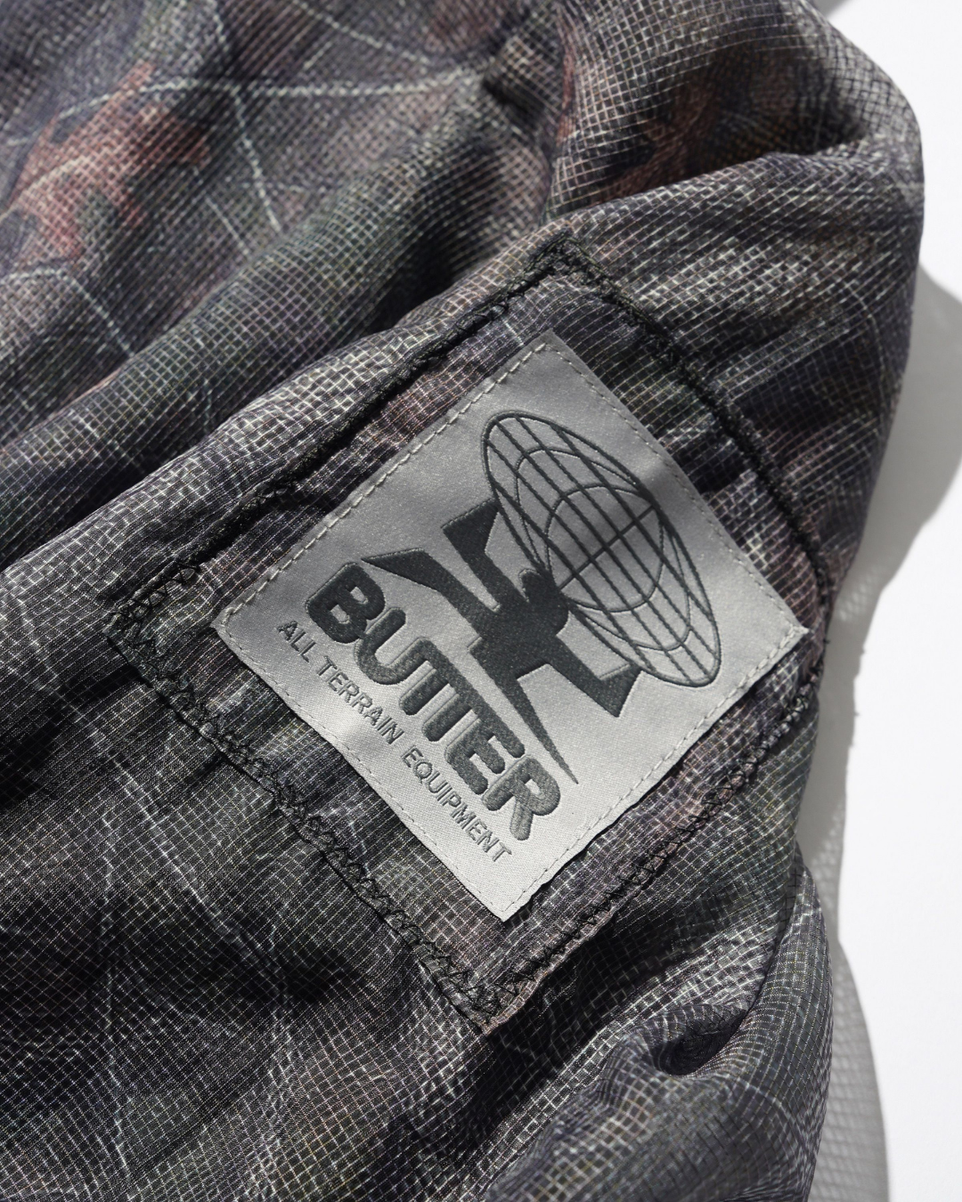 BUTTER GOODS Fine Mesh Anorak - Forest Camo