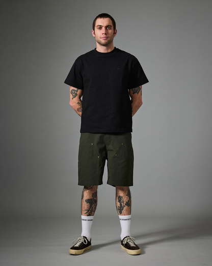 Passport Ripstop Double Knee Diggers Club Short - Dark Military