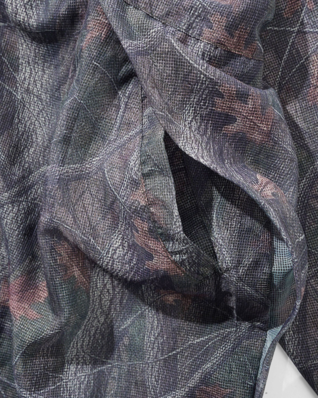 BUTTER GOODS Fine Mesh Anorak - Forest Camo