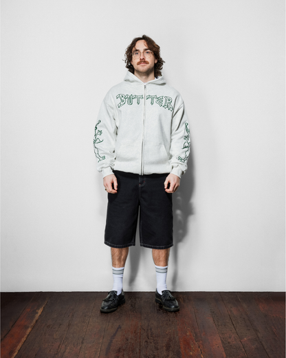 BUTTER GOODS | DANIEL JOHNSTON Dragon Denim Shorts - Washed Black