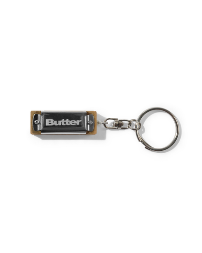 BUTTER GOODS Harmonica Keychain - Silver