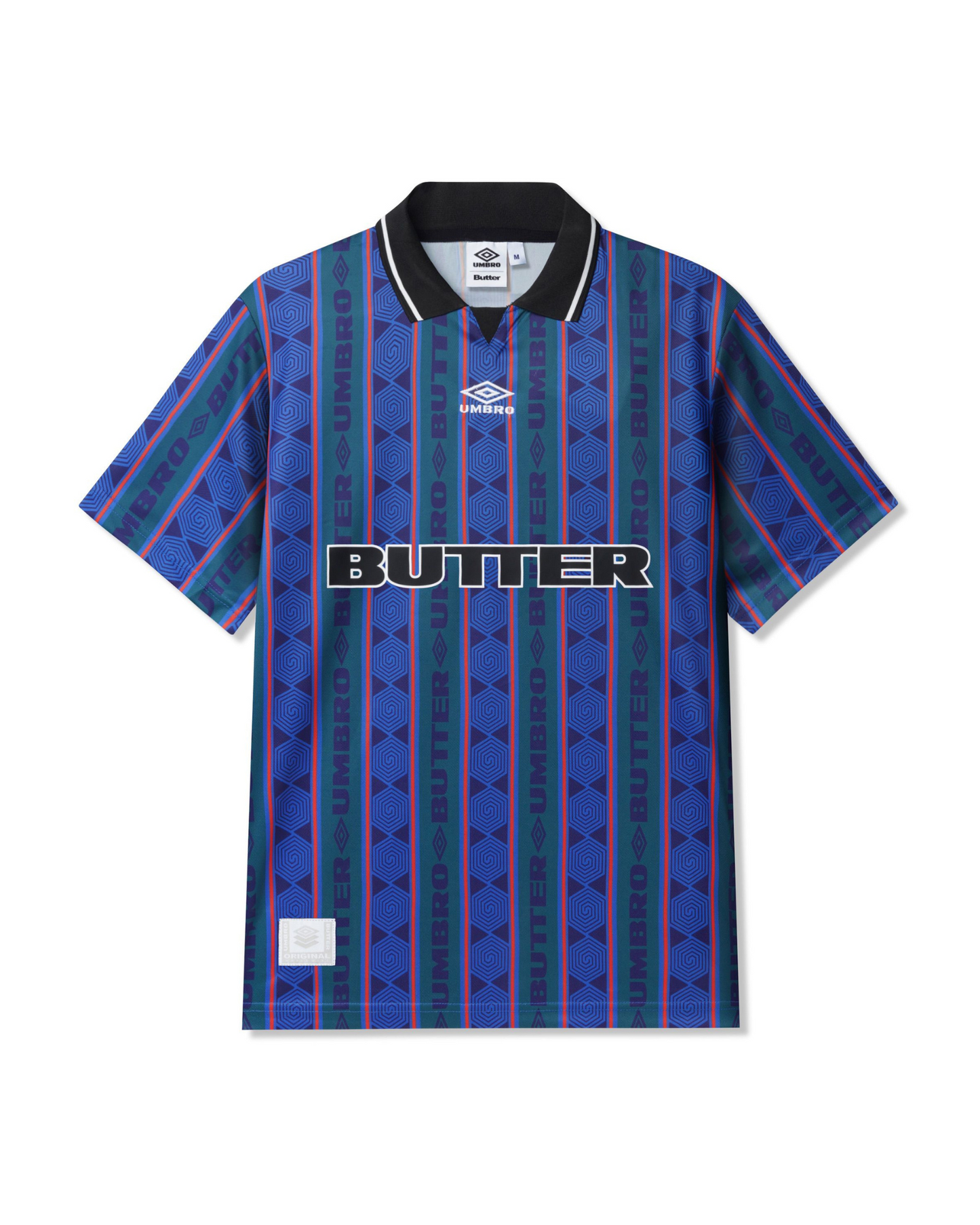 BUTTER GOODS | UMBRO Vert Jersey - Forest/Cobalt